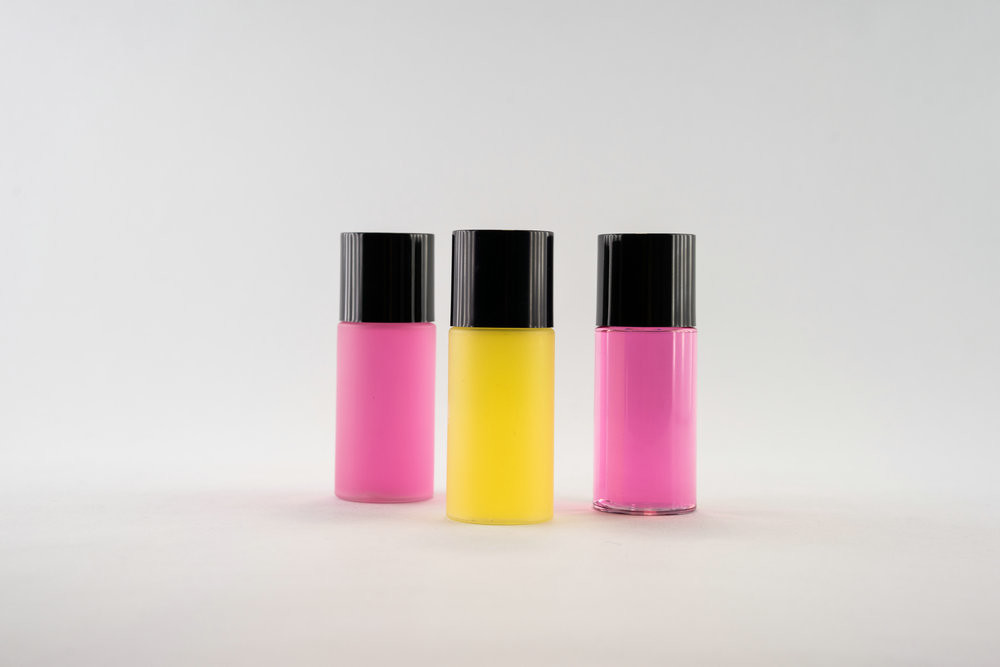 Embossing Logo Custom Cosmetic Bottles For Paraffinum Liquidum Glycerin
